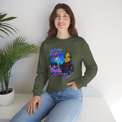 Victory Fortnite Vibes Banana Crewneck Sweatshirt - Unisex Heavy Blend