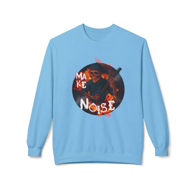 Make Noise Graphic Fleece Sweatshirt - Unisex Midweight Crewneck