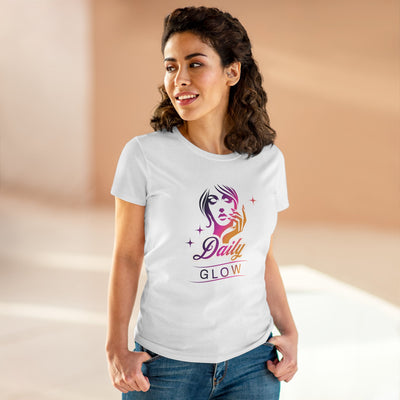 Women's Midweight Cotton Tee - Daily Glow