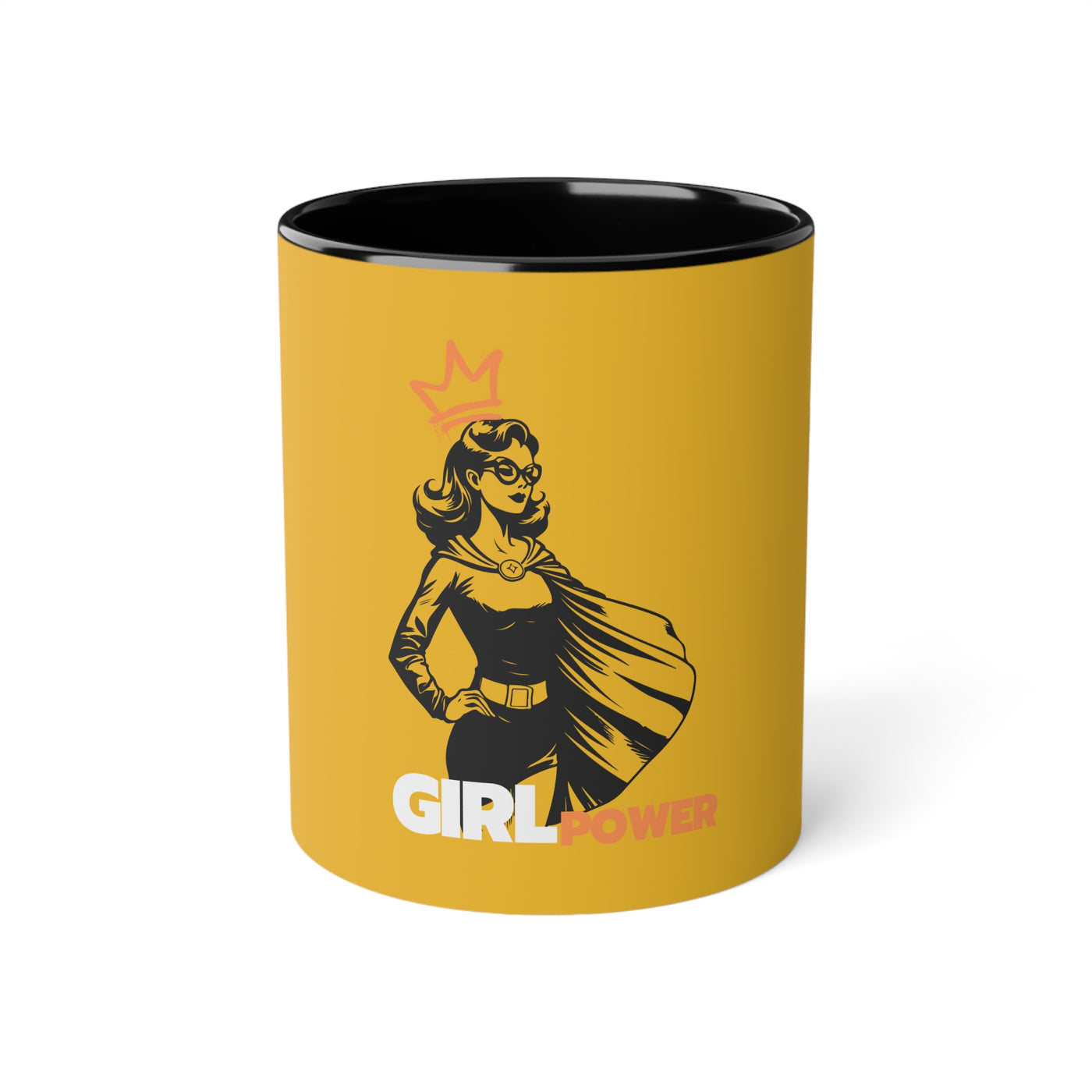 Girl Power- Empowerment Mug - Celebrate Girl Power, Unique Gift for Feminists, Coffee Lover's Mug, Motivational Quote, Birthday Present | Kultfaser