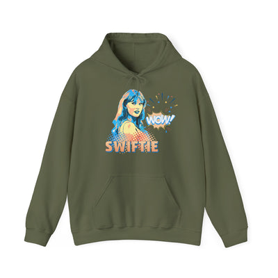 'SWIFTIE WOW' Unisex Heavy Blend™ Hooded Sweatshirt - Perfect Gift for Fans 