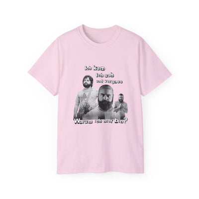 T ShirtUnisex Joke Alan Garner – I came, I saw, and I forgot – Why I am here!