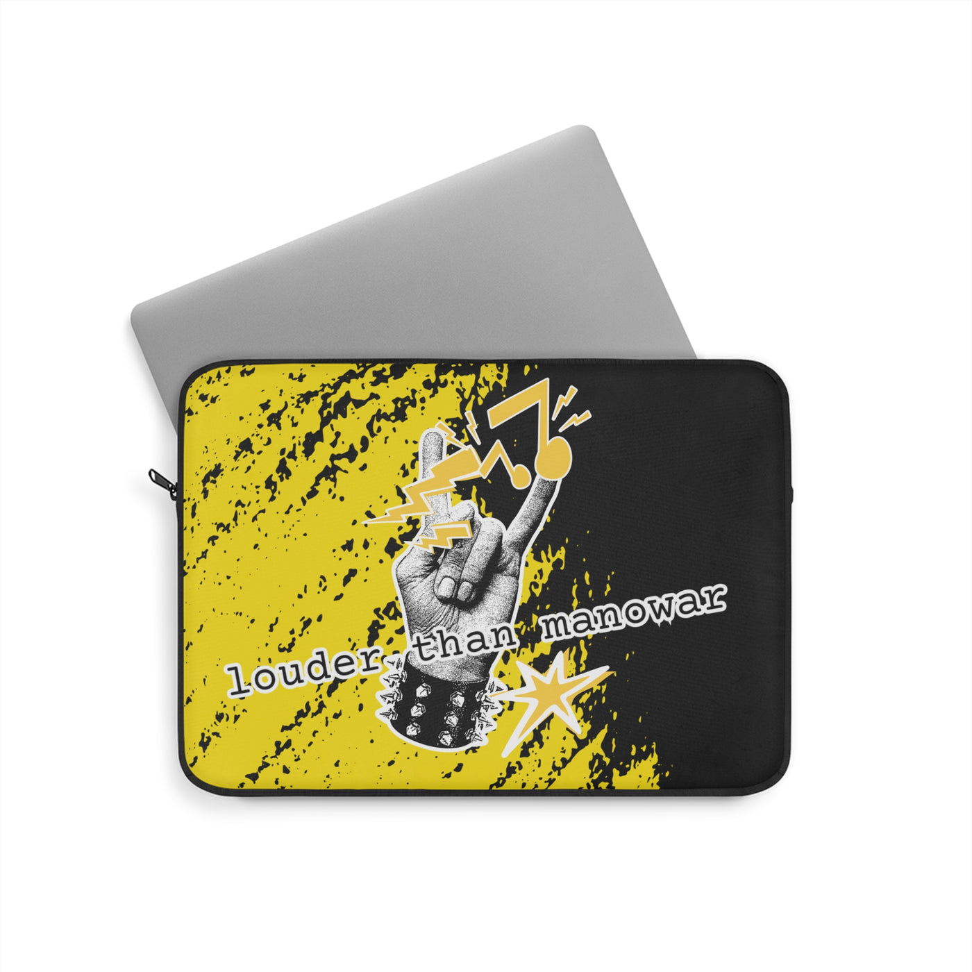 Rock 'n' Roll Laptop Sleeve - Laptoptasche- Louder Than Manowar