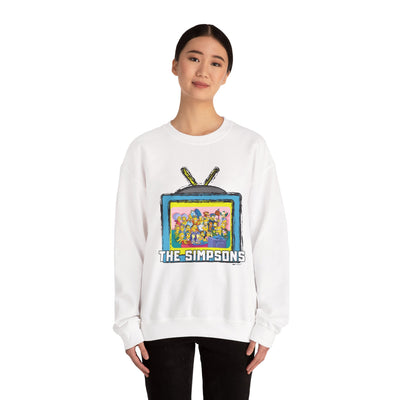 The Simpsons Unisex Heavy Cotton Sweatshirt