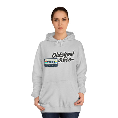 Oldskool Vibes- Hooded Sweatshirt - 'Oldskool' Graphic