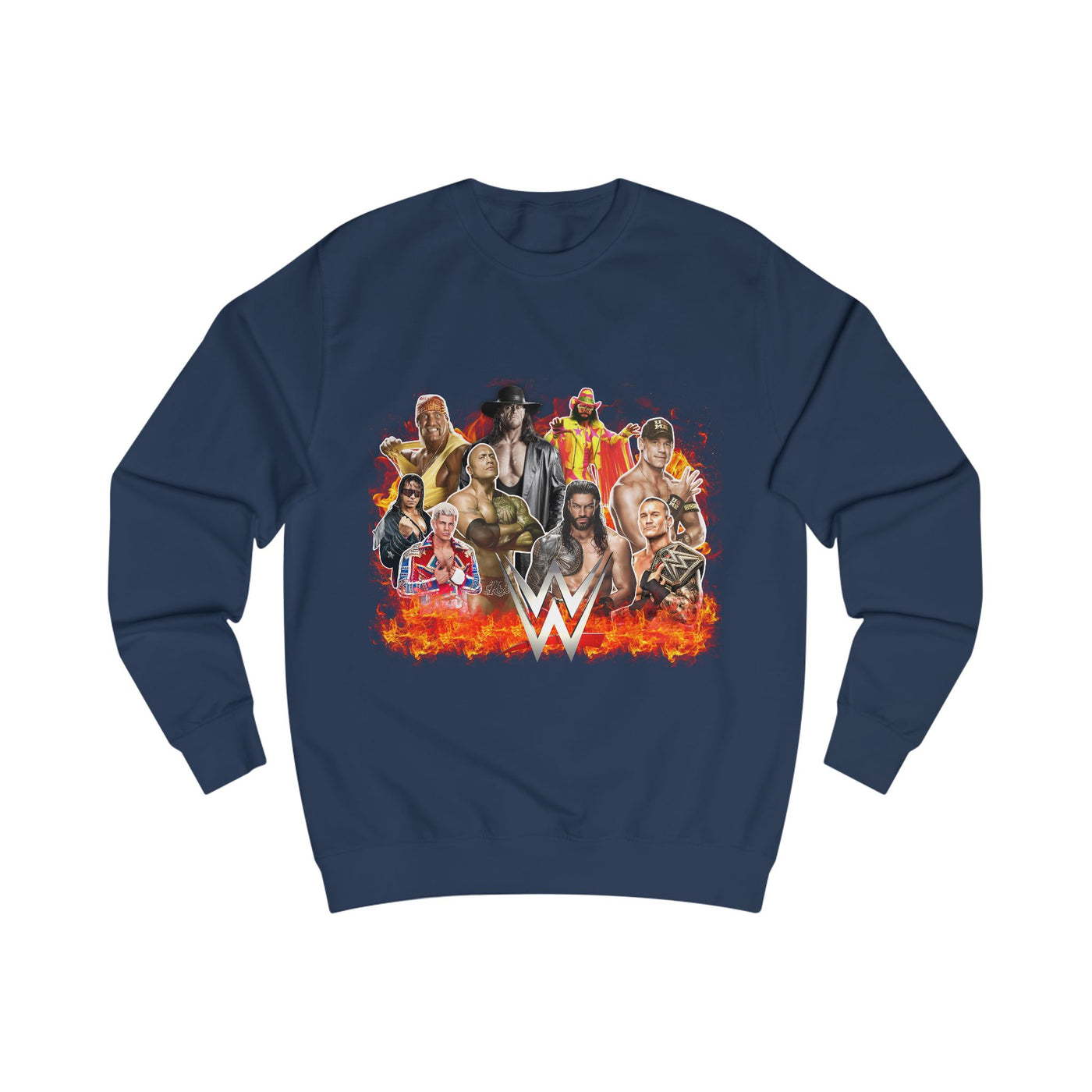 Wrestling Fan Sweatshirt, WWE Themed Apparel, Unisex, WWE