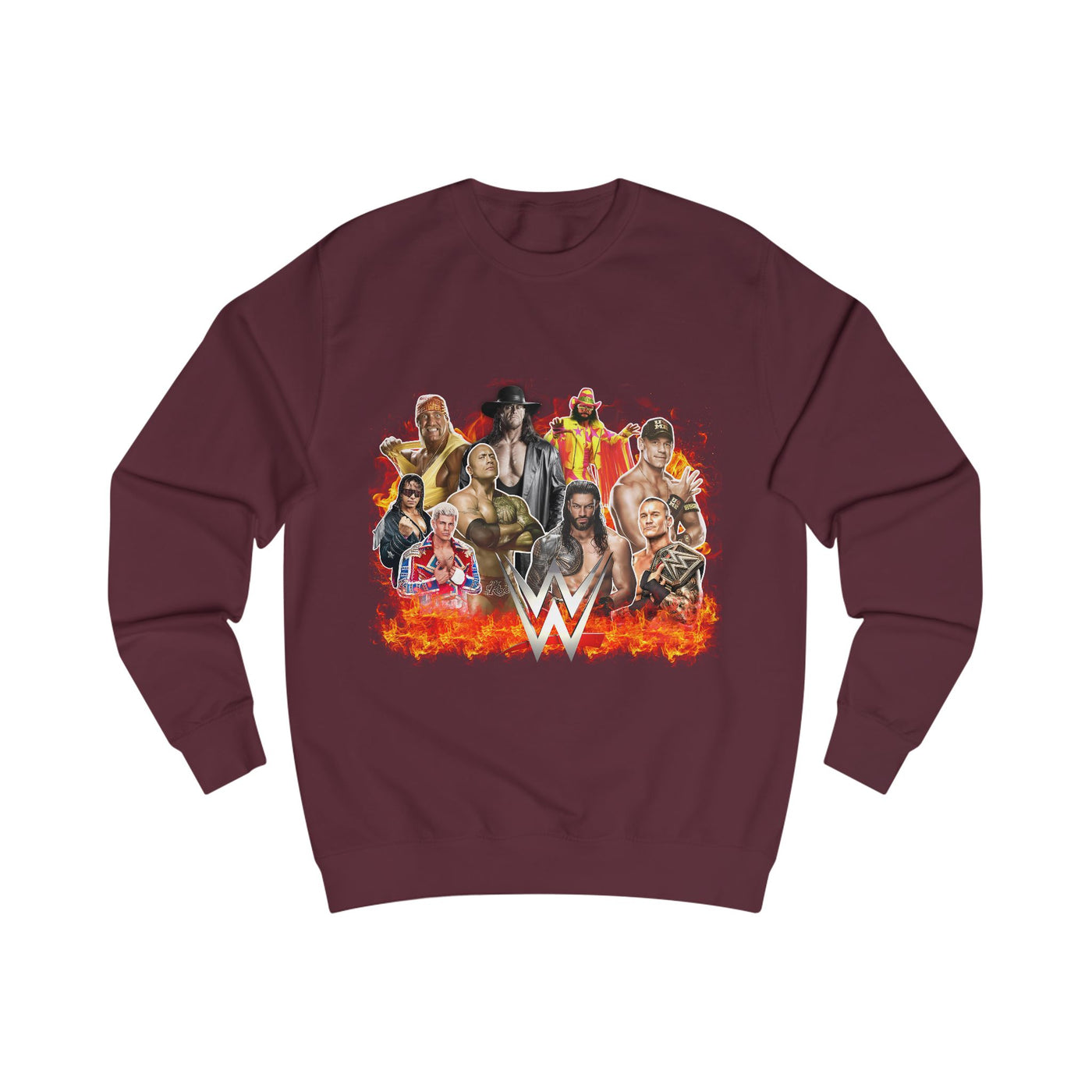 Wrestling Fan Sweatshirt, WWE Themed Apparel, Unisex, WWE
