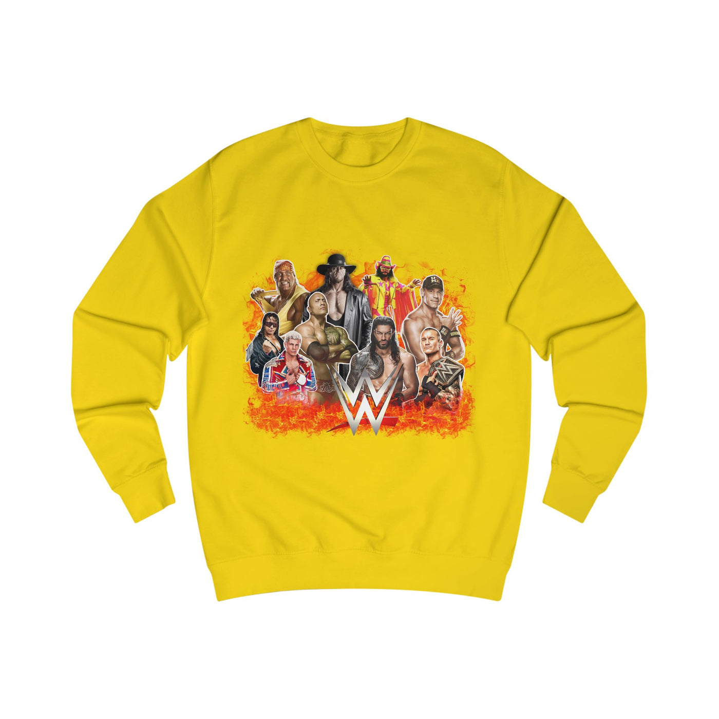 Wrestling Fan Sweatshirt, WWE Themed Apparel, Unisex, WWE
