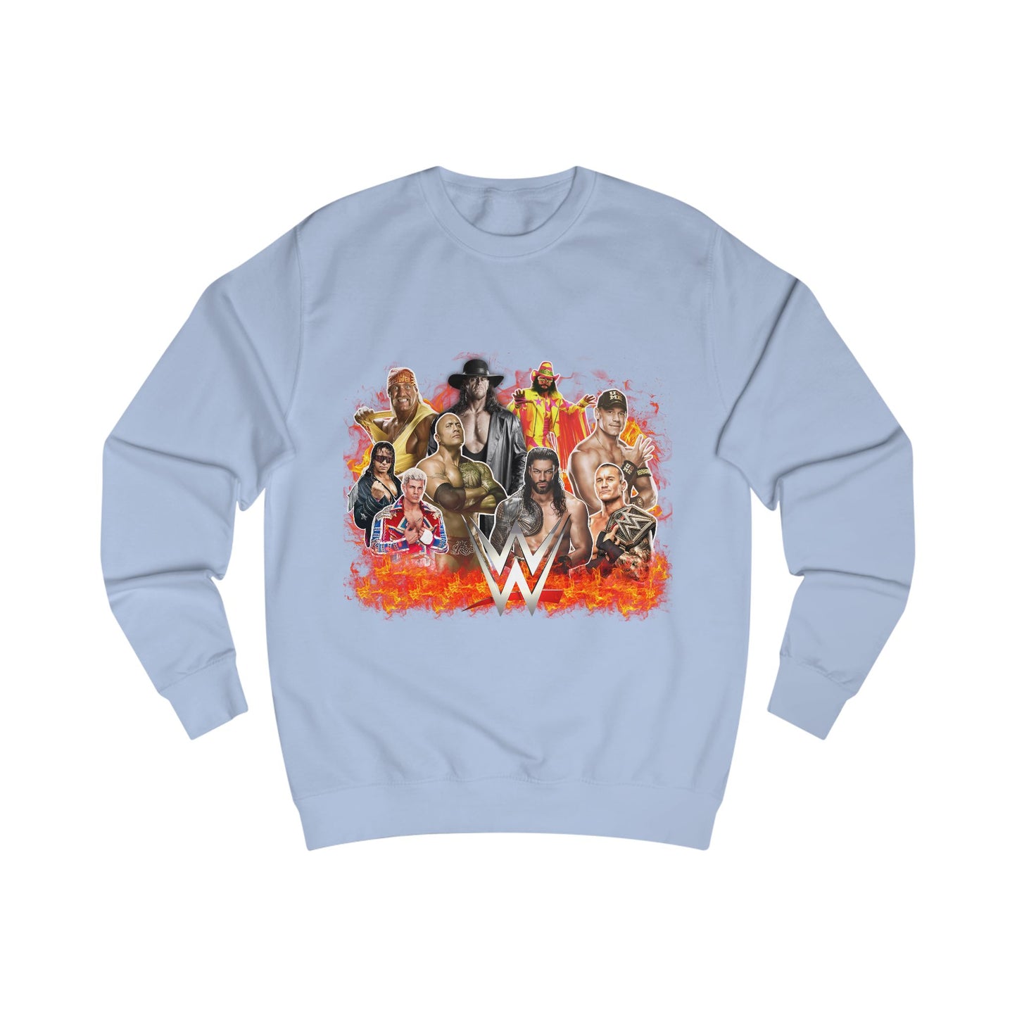 Wrestling Fan Sweatshirt, WWE Themed Apparel, Unisex, WWE