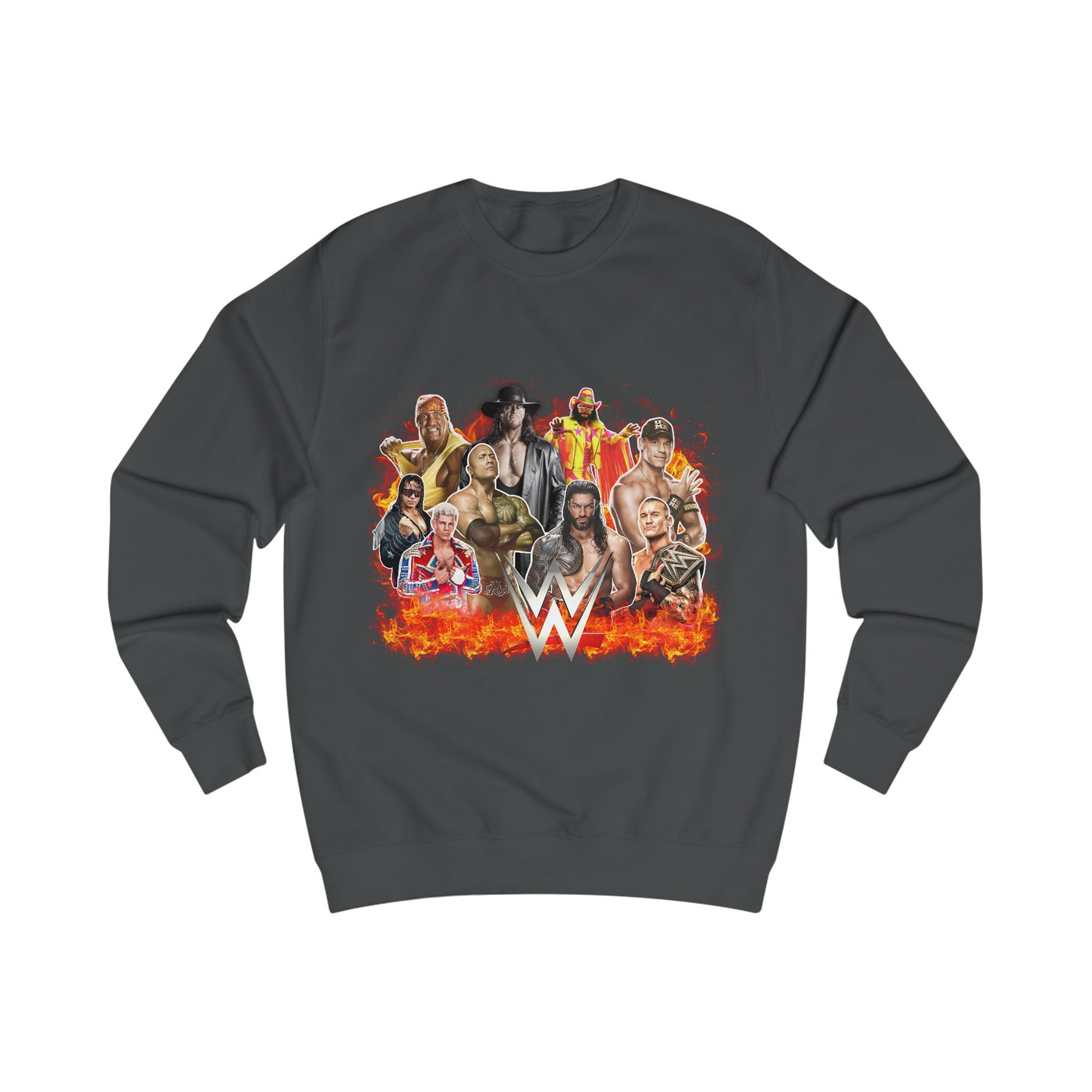 Wrestling Fan Sweatshirt, WWE Themed Apparel, Unisex, WWE