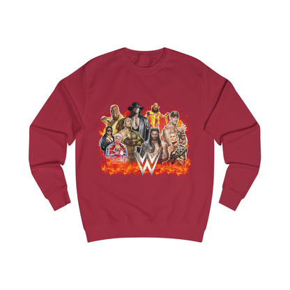 Wrestling Fan Sweatshirt, WWE Themed Apparel, Unisex, WWE