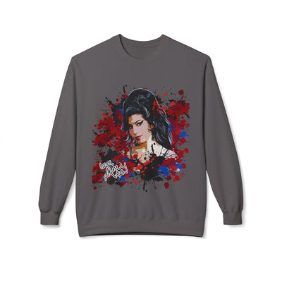 Amy Retro Kiss Graphic Hooded Sweatshirt for Fashion Lovers