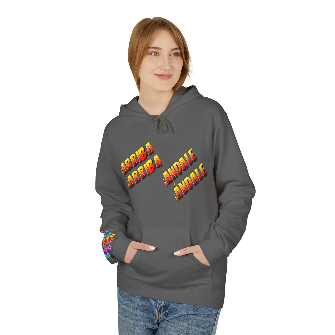 Hoodie with Arriba- Andale - Speedy Design