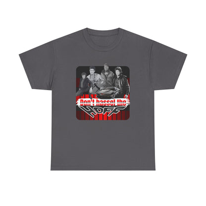Don't Hassel the Hoff Unisex Heavy Cotton Tee | Retro Humor Shirt for Fans