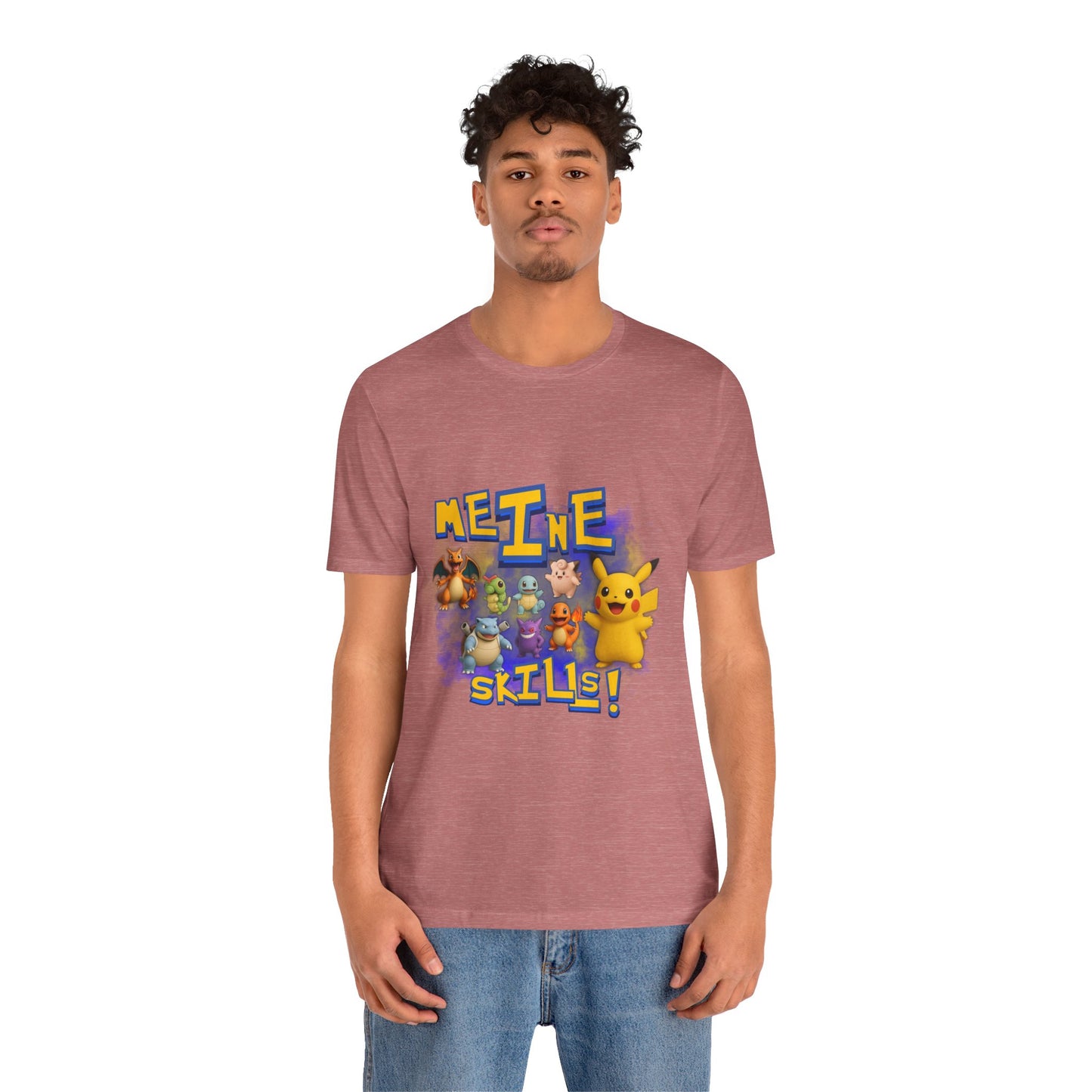 Pokemon Skills Unisex Tee, Fun Casual Shirt