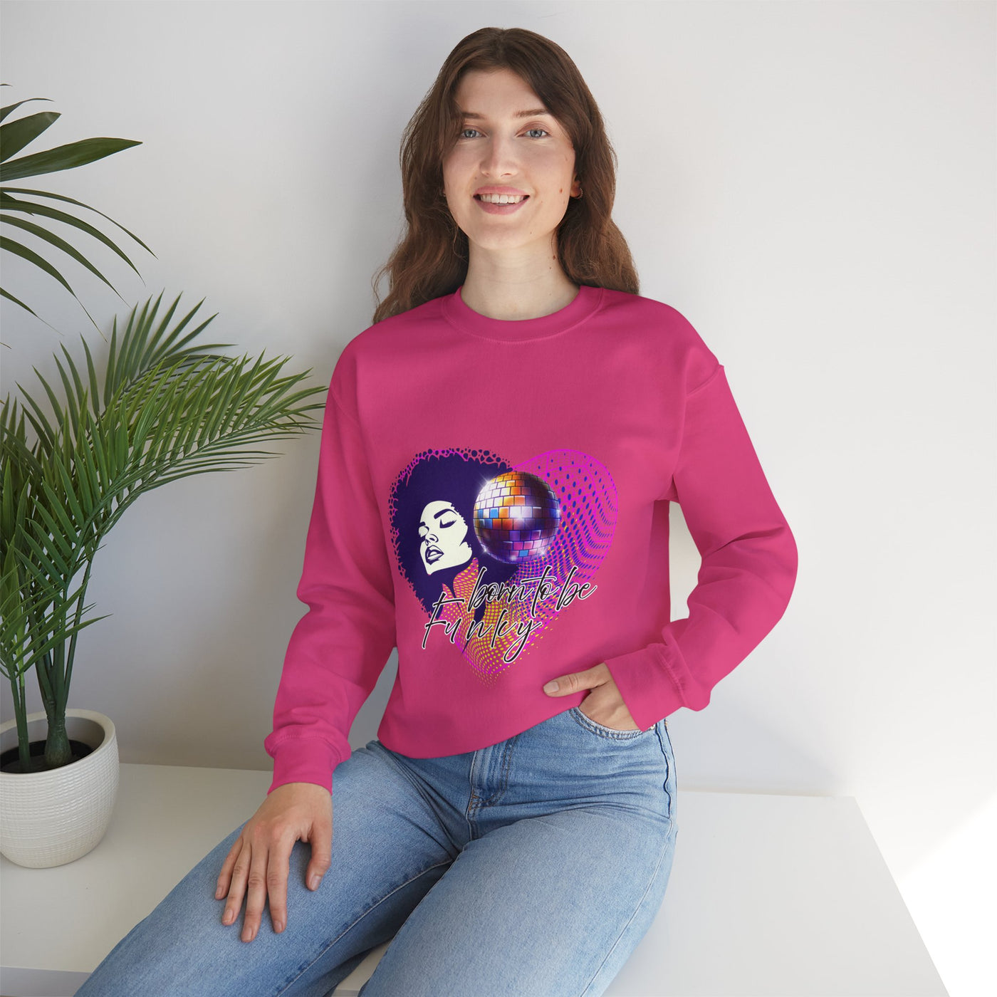 Born to be funky  Sweatshirt - Melly Silence