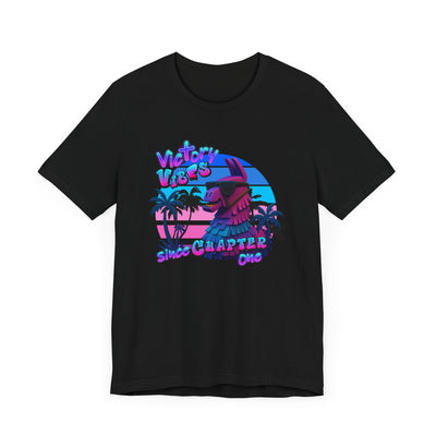 Retro Fortnite Vibe Unisex Short Sleeve Tee - 'Victory' Chapter One Graphic