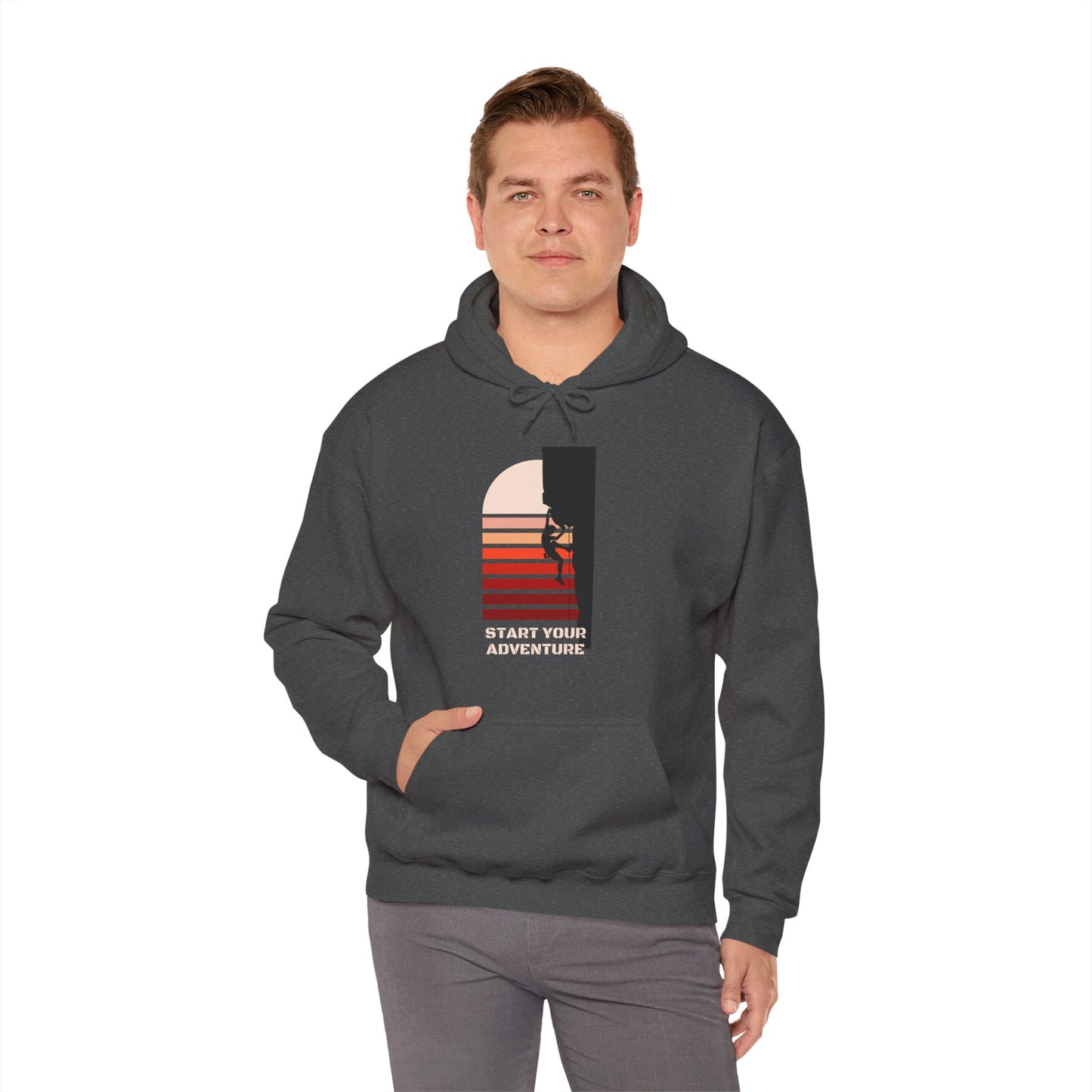 Unisex Pullover Hoodie Start your Adventure