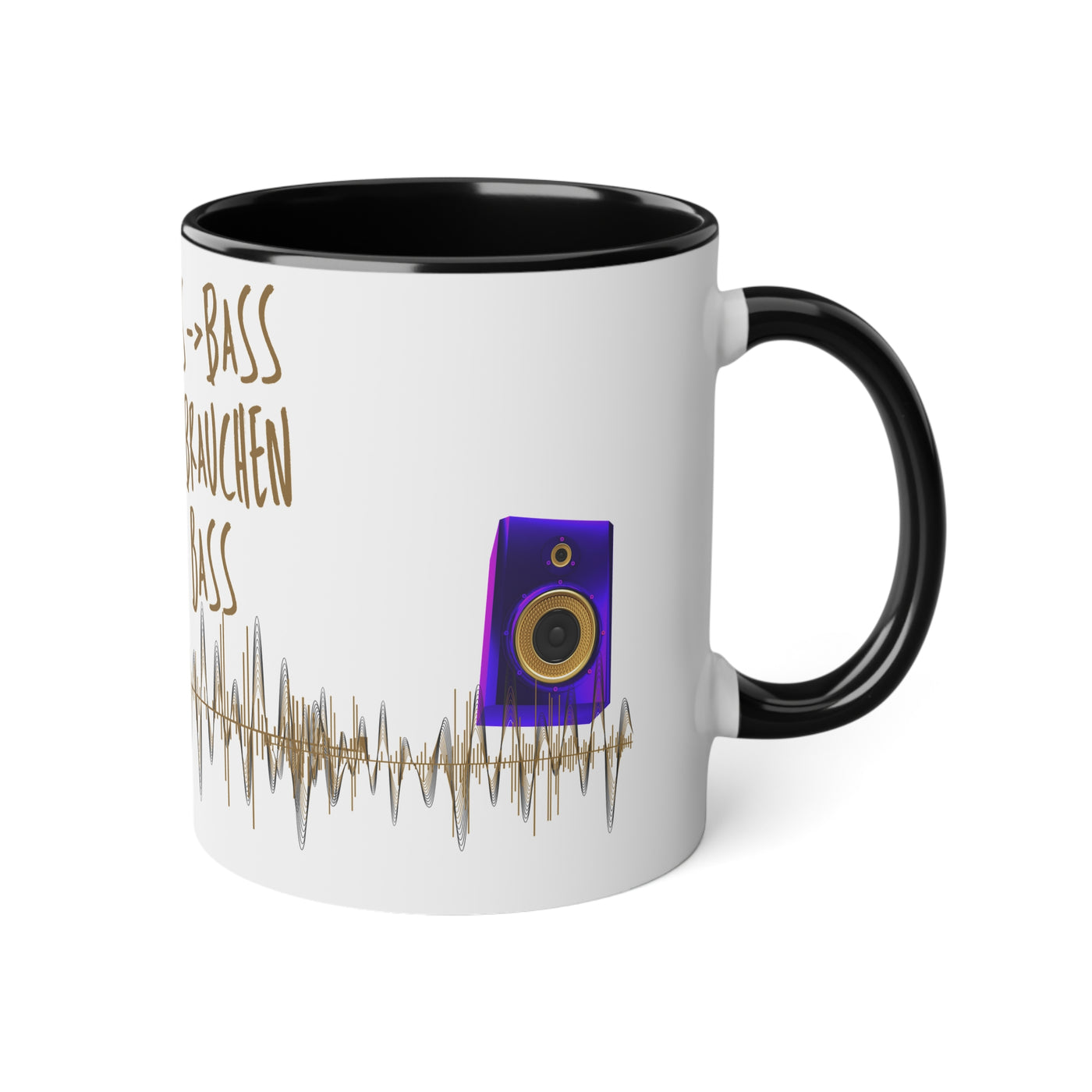 Bass-Inspired Magic Mug for Music Lovers, Kaffee Tasse