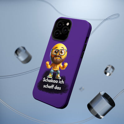 Motivational Impact-Resistant Phone Case - "Schakaa ich schaff das"