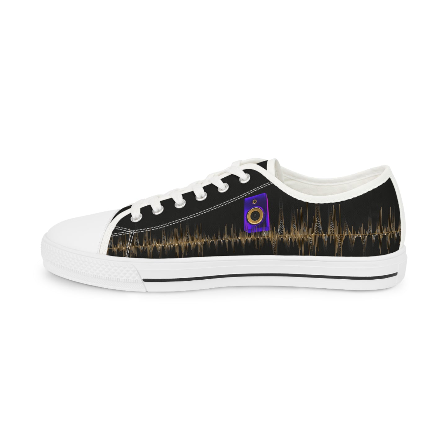 Bass Bass wir brauchen Bass- Sound Wave Men's Sneakers - Stylish