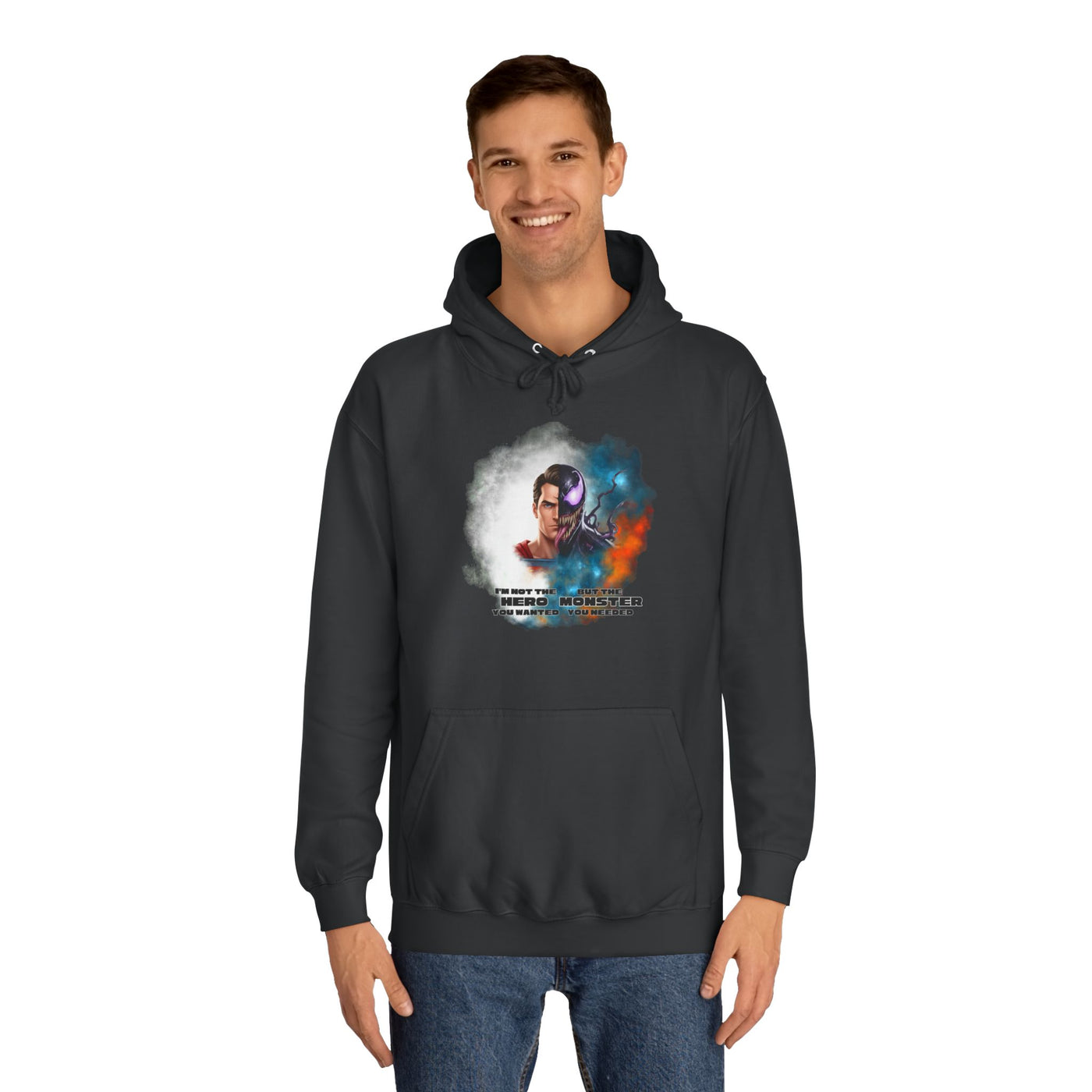 Superman meets Venom Hoodie