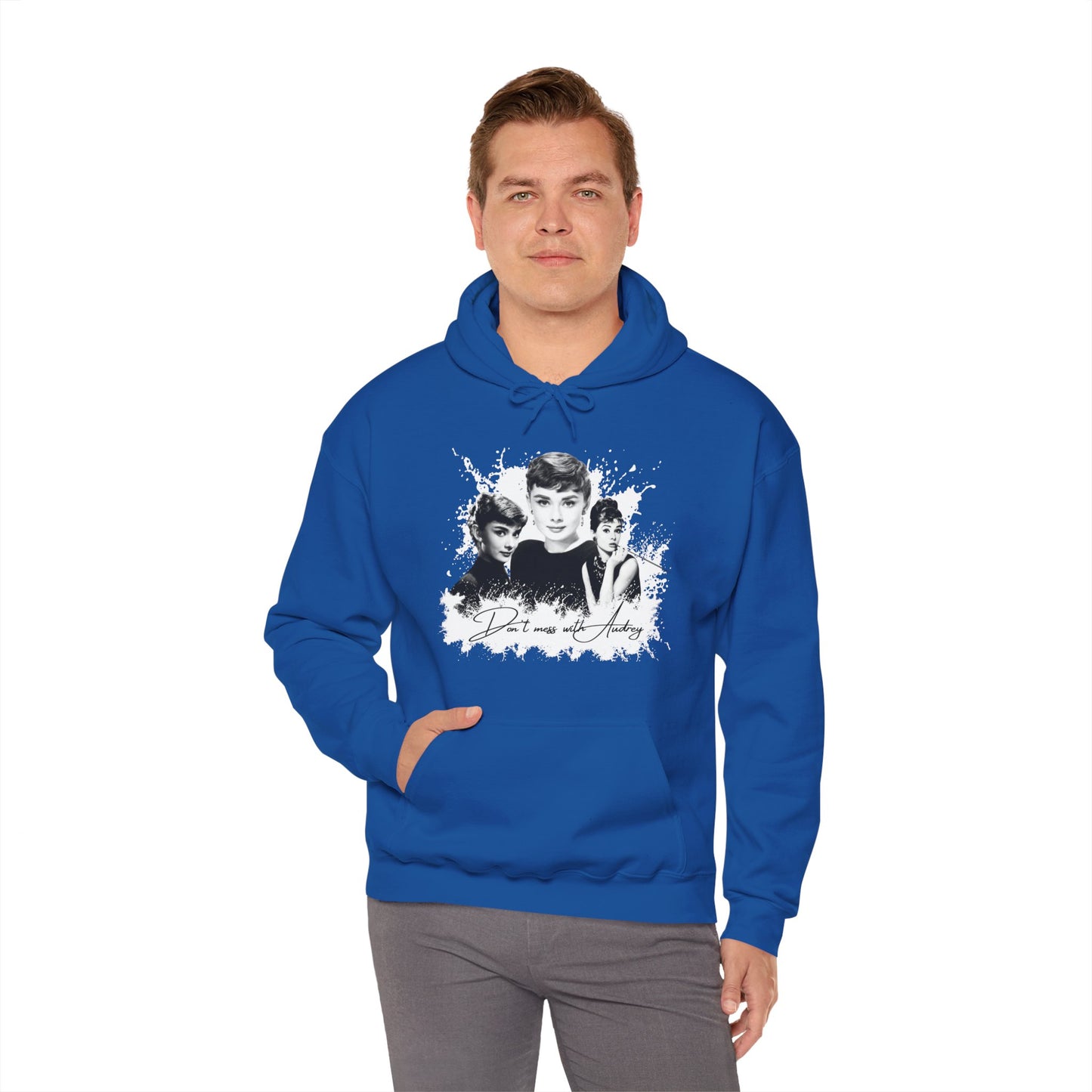 Retro Audrey Hepburn Hoodie - Classic Style