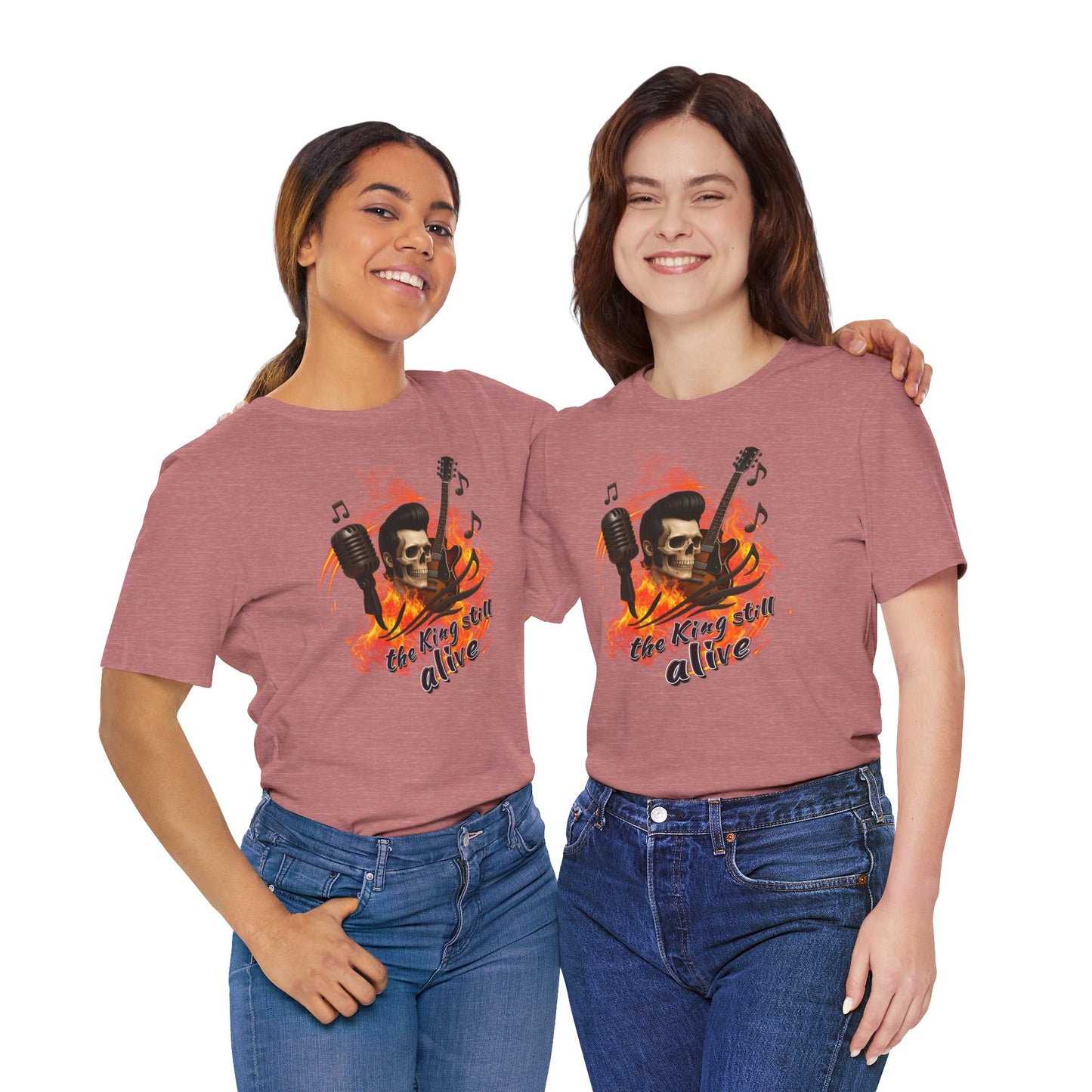 Music Vibes Unisex Jersey Tee - 'The King Still Alive' Graphic T-Shirt