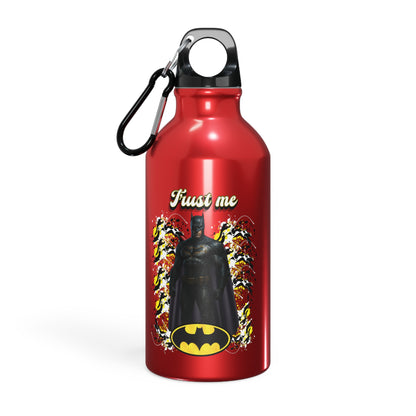 Batman "Trust me" Wasserflasche - Sport Bottle, Travel Water Bottle,