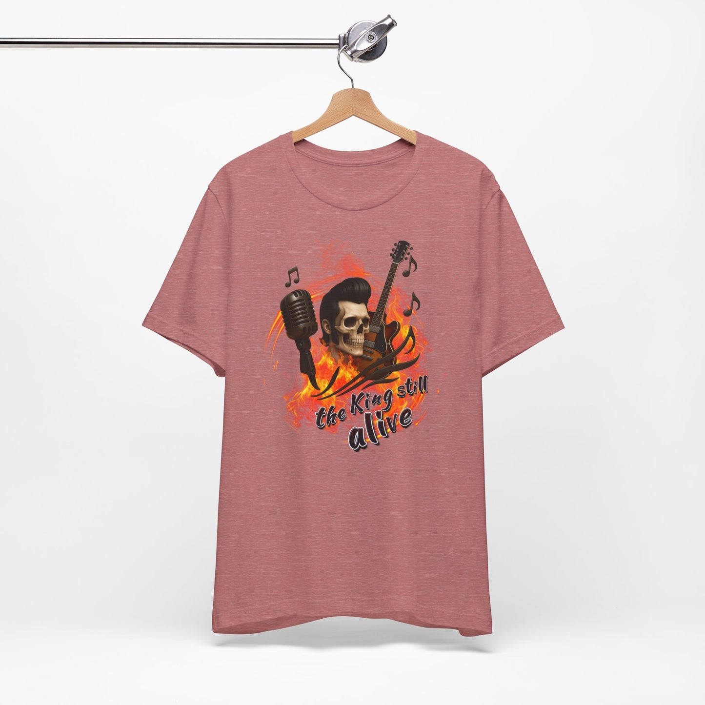 Music Vibes Unisex Jersey Tee - 'The King Still Alive' Graphic T-Shirt