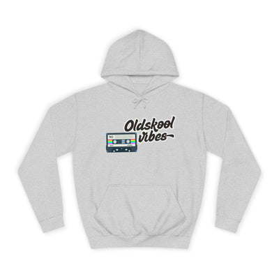 Oldskool Vibes- Hooded Sweatshirt - 'Oldskool' Graphic