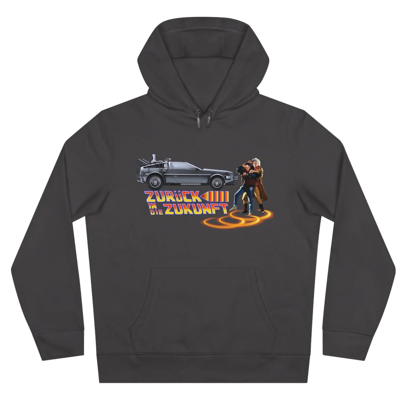 Back to the future - King Hooded Sweatshirt - Perfect for Movie Lovers and Casual Comfort 