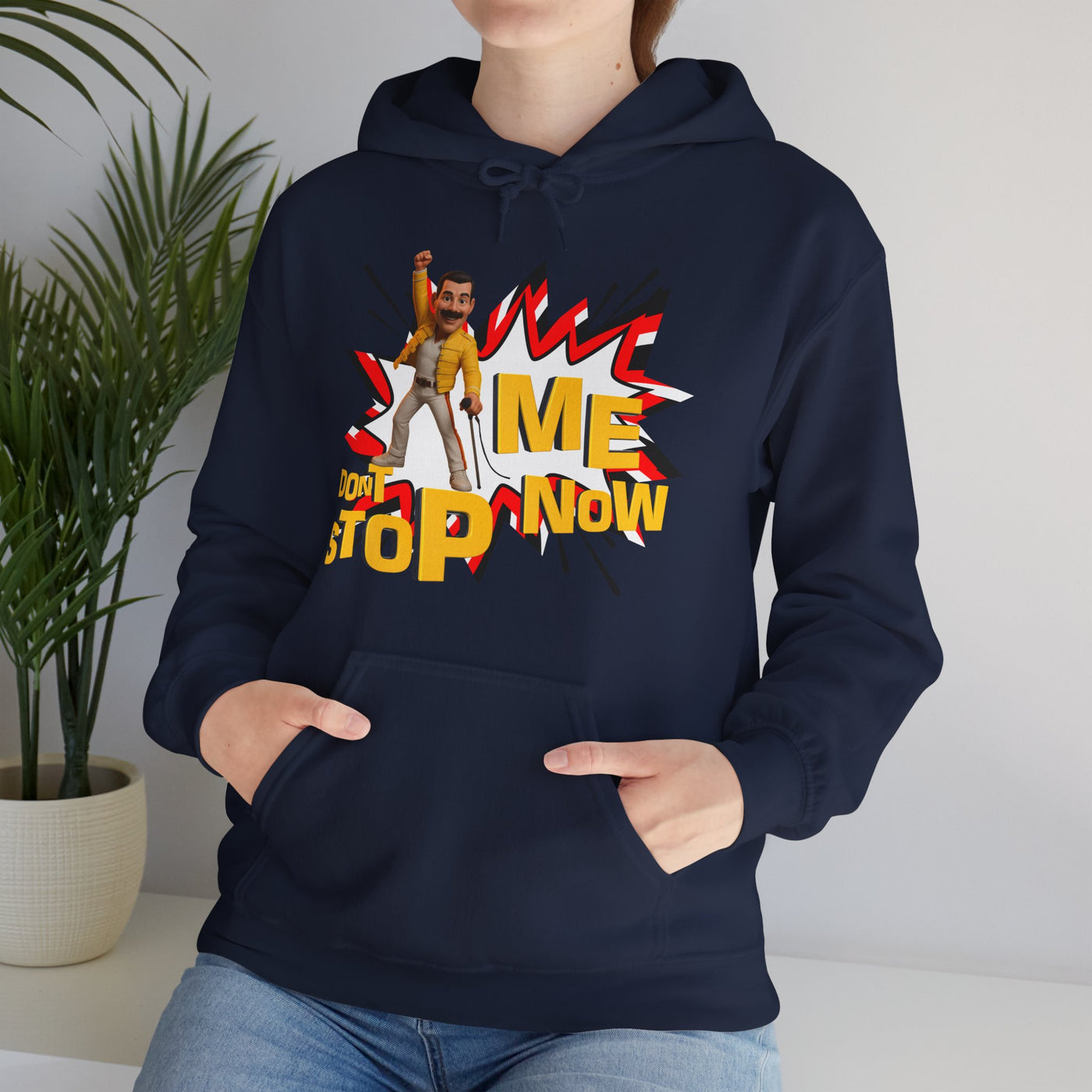 Freddie Hoodie, Unisex Sweatshirt for Music Lovers