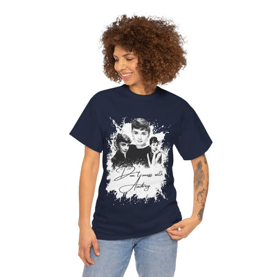 Don't mess with Audrey - Audrey Hepburn T Shirt