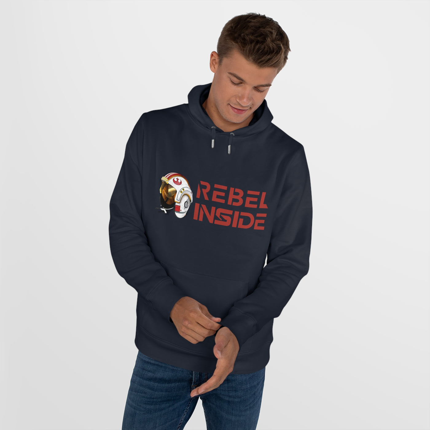 Rebel Inside Hooded Sweatshirt for Star Wars Fans
