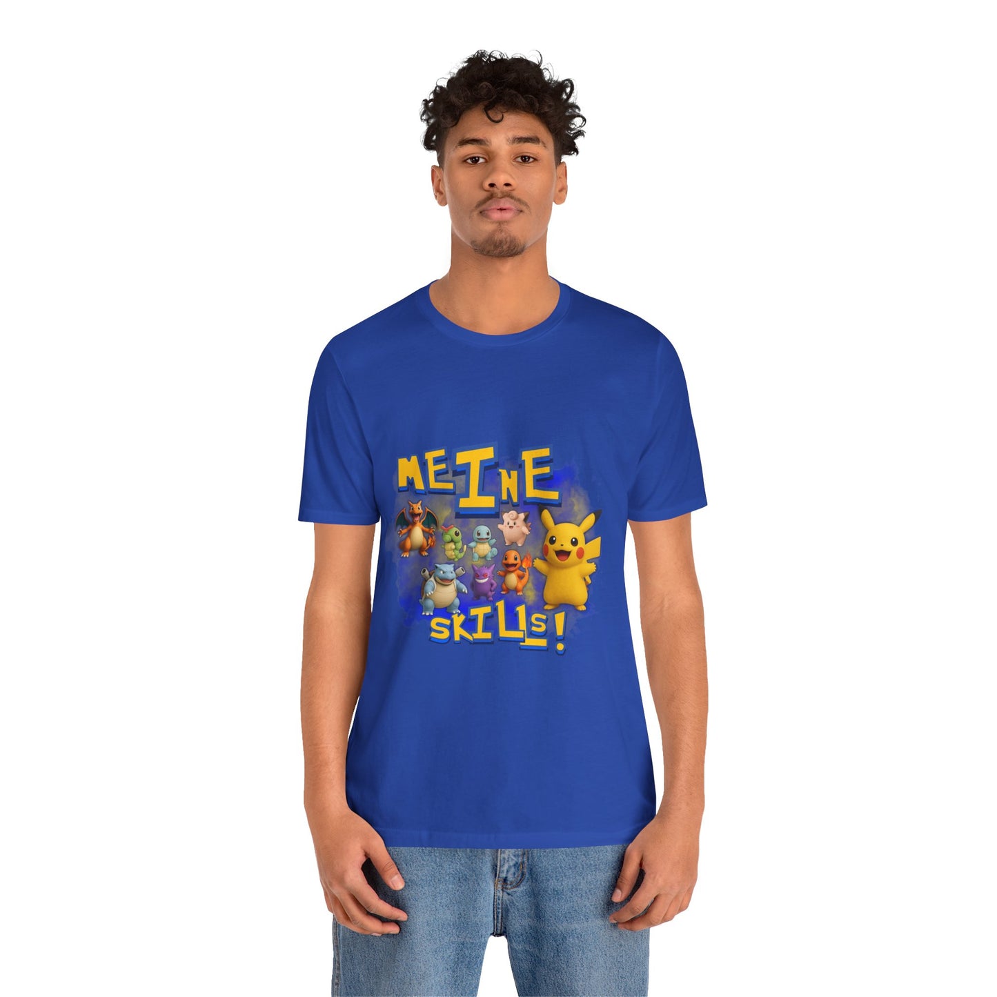 Pokemon Skills Unisex Tee, Fun Casual Shirt