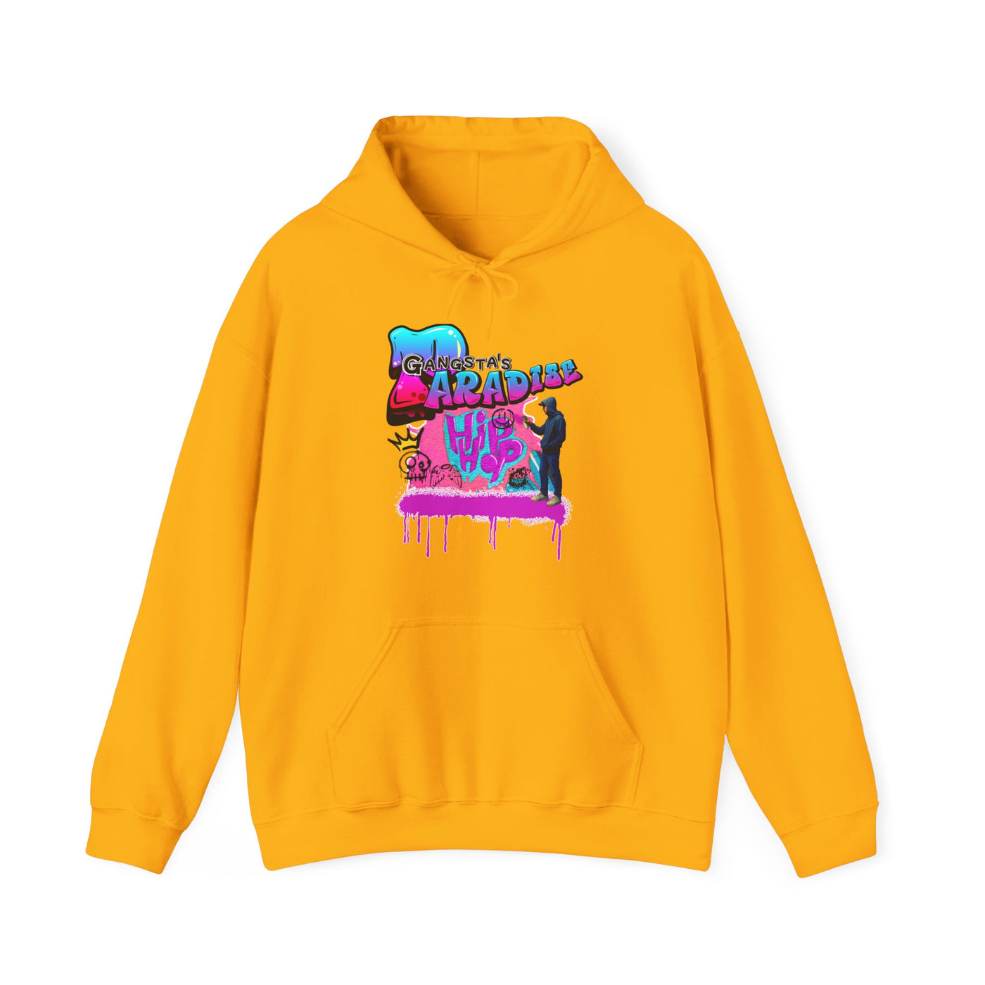 Hoodie Hip Hop Graffiti Design