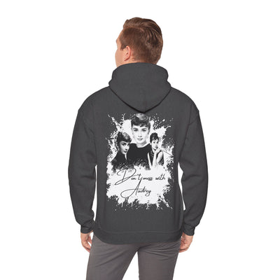 Retro Audrey Hepburn Hoodie - Classic Style