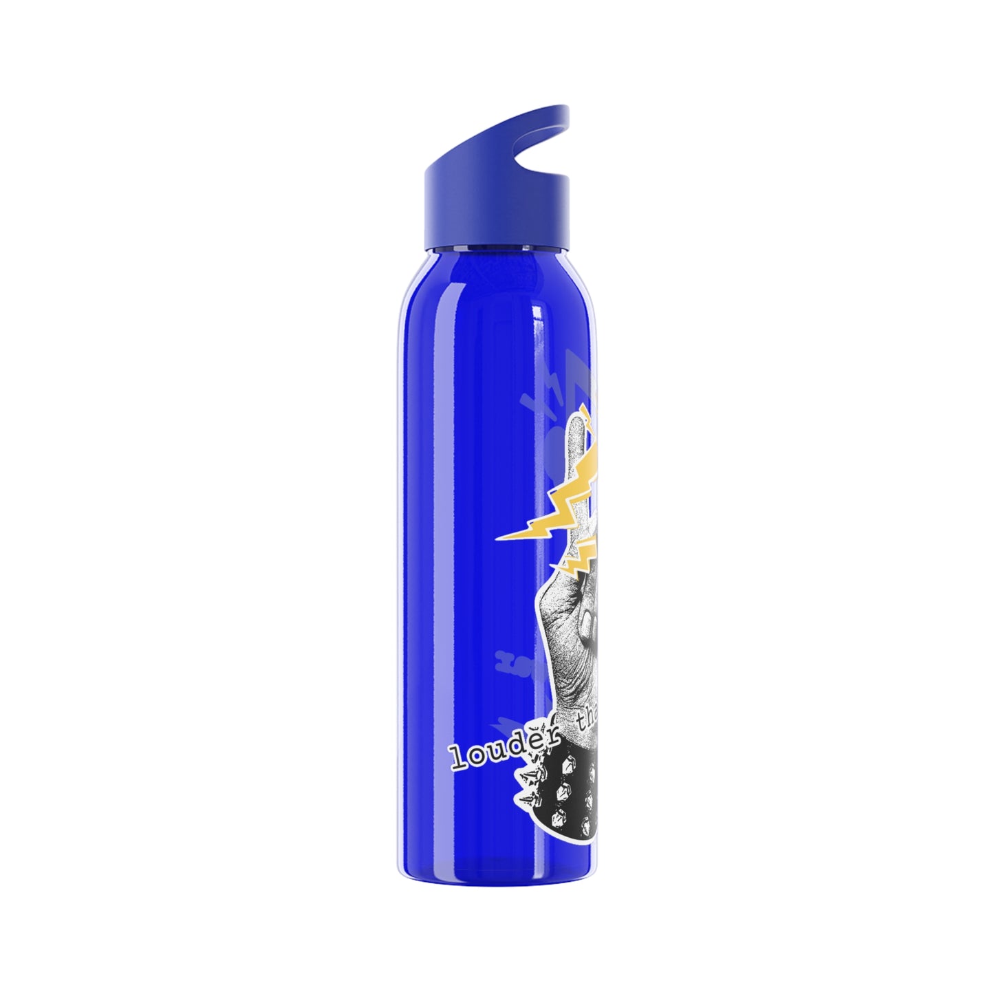 Rock 'n' Roll Water Bottle, Louder than manowar