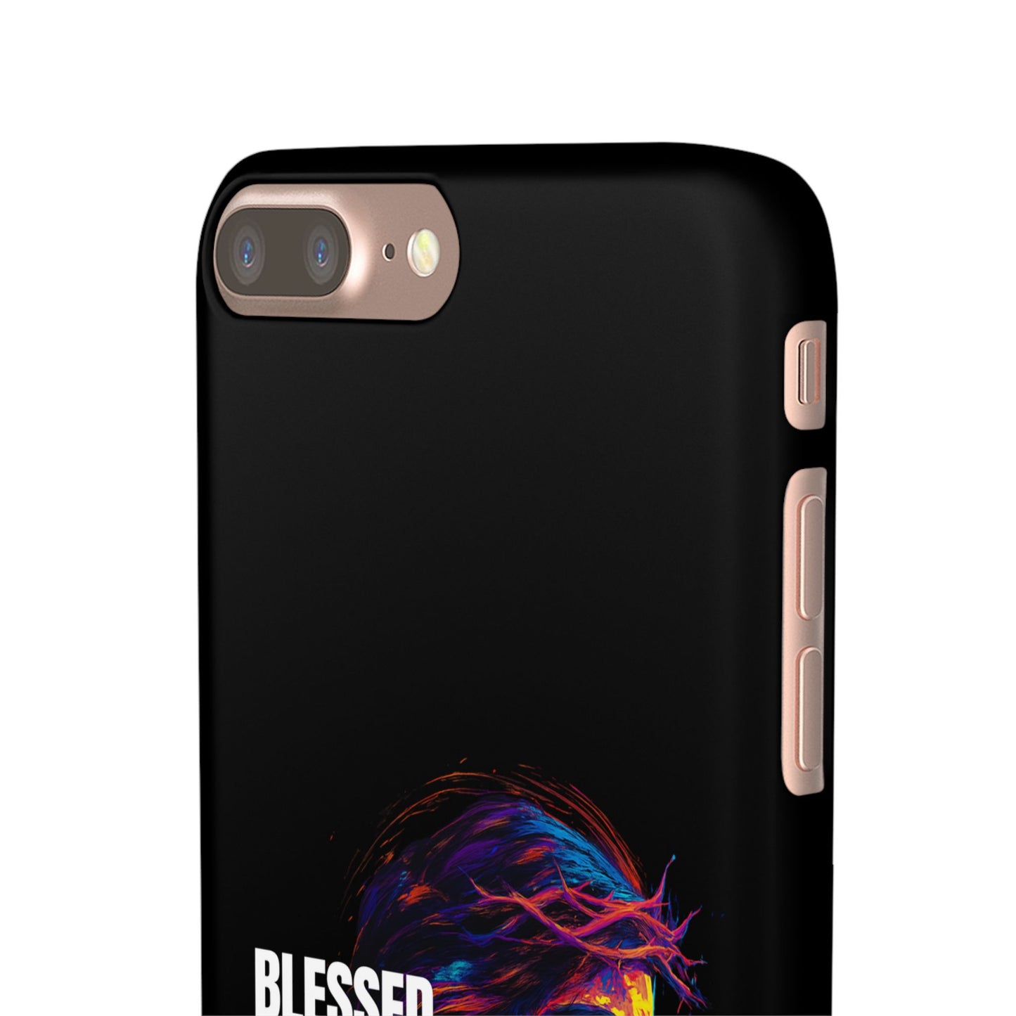 Blessed Saved Loved -  Snap Case Handyhülle - Jesus