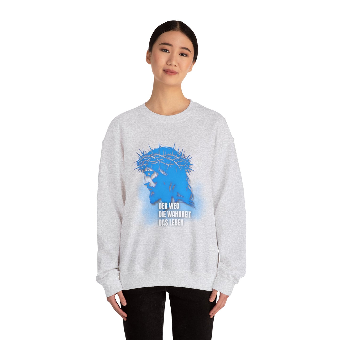 Sweatshirt Jesus "Der Weg - Die Wahrheit - Das Leben"