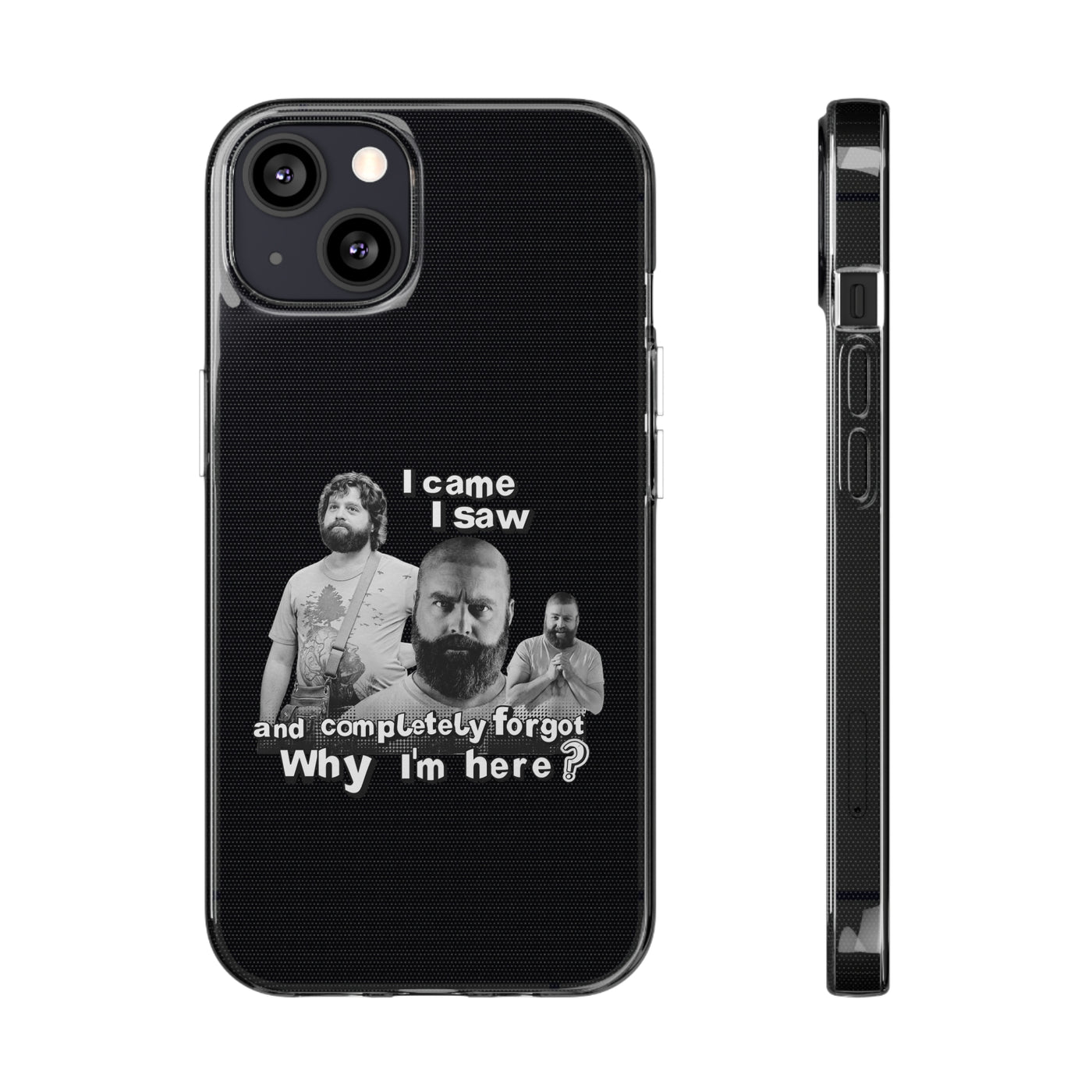 I Came, I Saw & Forgot, Alan Hangover -  Funny Phone Case  - Handyhülle -