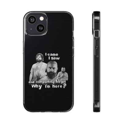 I Came, I Saw & Forgot, Alan Hangover -  Funny Phone Case  - Handyhülle -