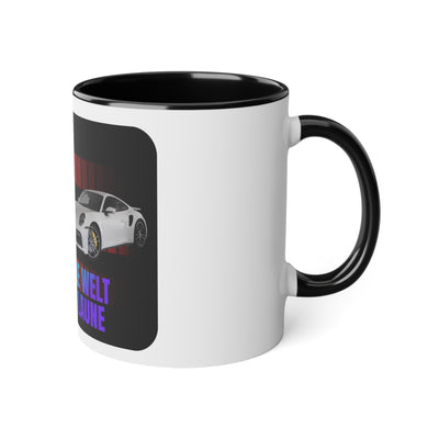 KITT and Porsche Die Laune Mug, KITT Mug, Porsche Mug, Tasse