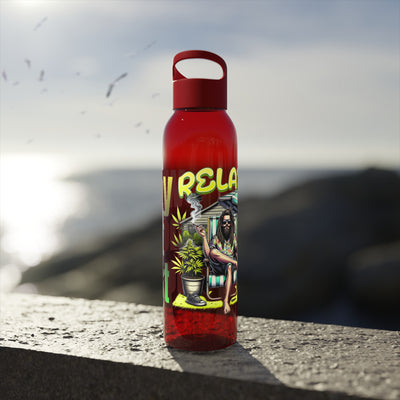 Chic Water Bottle -Wasserflasche  Why not just relax