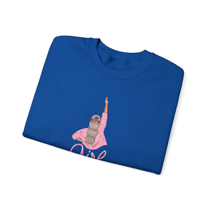 Girl Power Unisex Crewneck Sweatshirt,