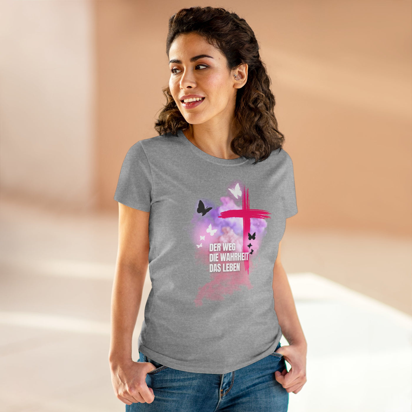 Faith-Inspired Women's Tee - Jesus
