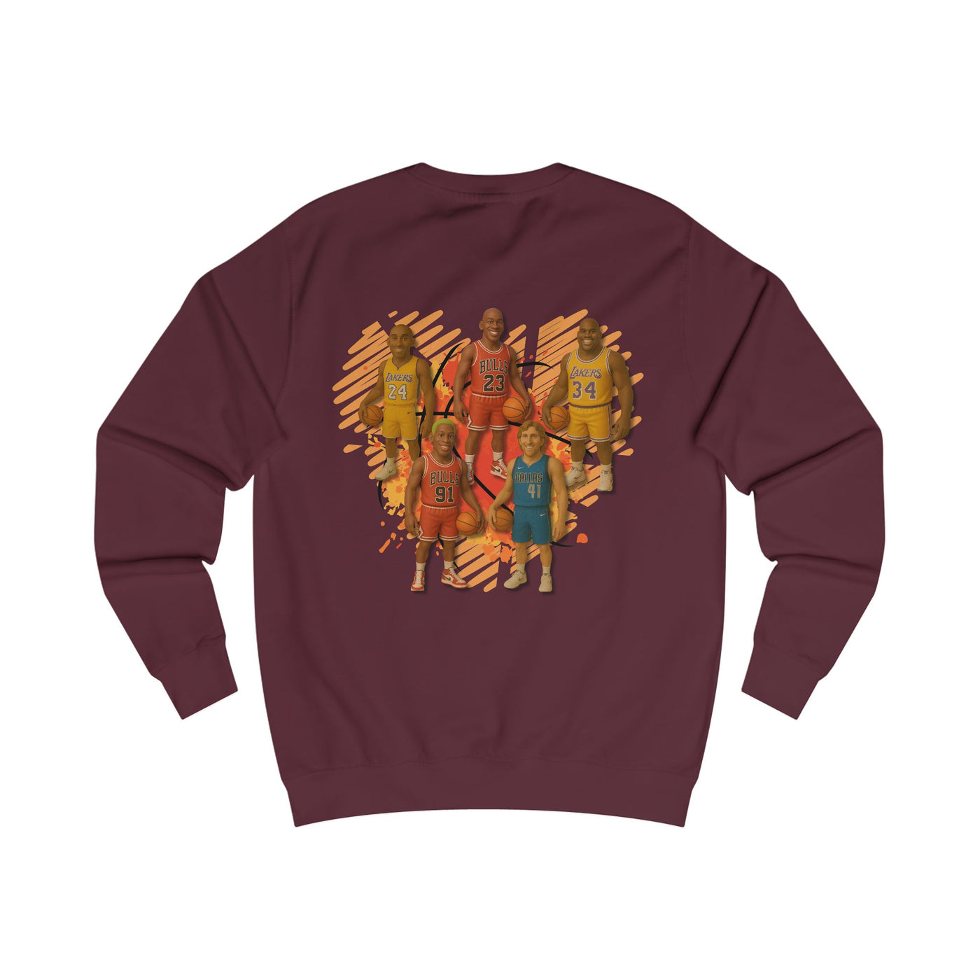 Basketball Love Sweatshirt, Unisex Sweatshirt