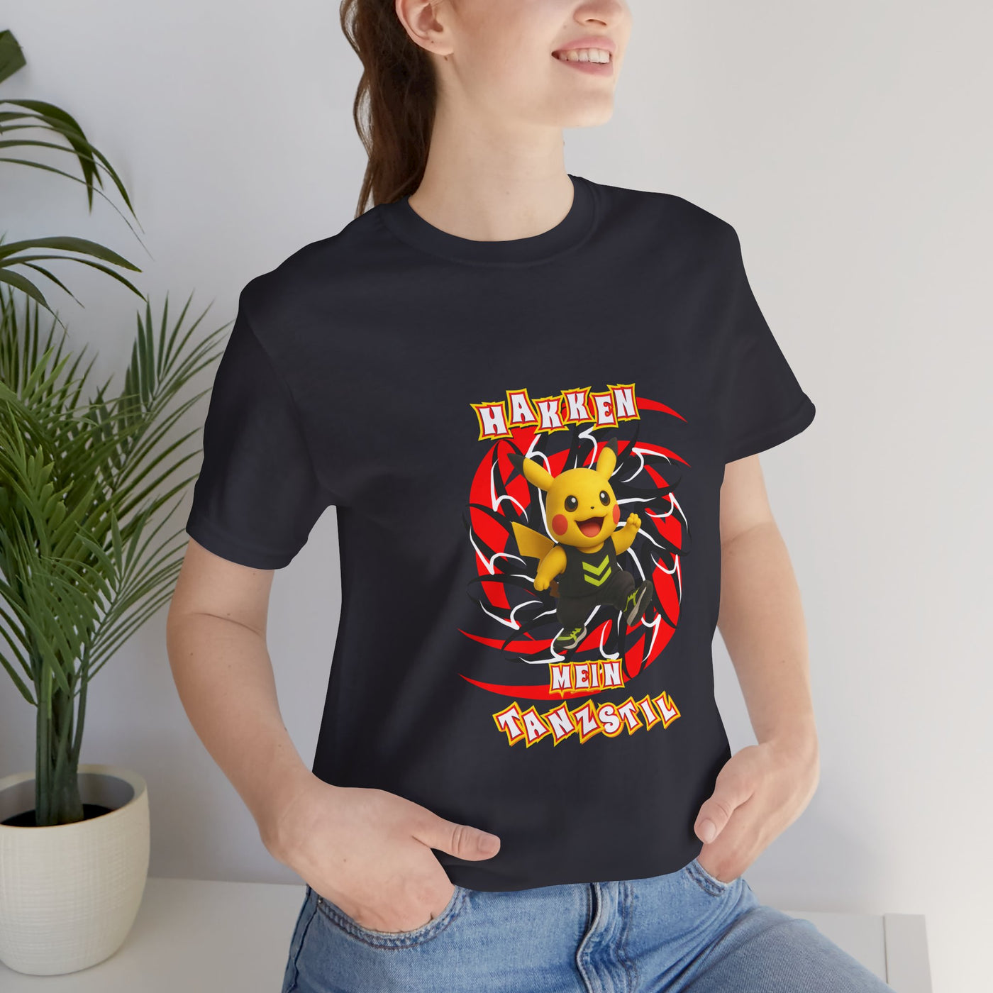 Techno - Hakken T-Shirt, Unisex -Pokemon Style