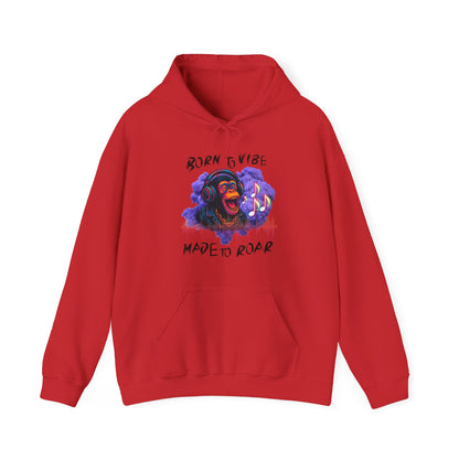 Born to Vibe Champion Hoodie - Made to Roar, Cozy Streetwear for Wild Souls
